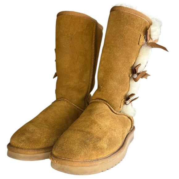 ***SOLD*** Koolaburra by UGG Victoria Tall 1015875 Suede Lined Snow Boot Size 9 - Picture 2 of 6